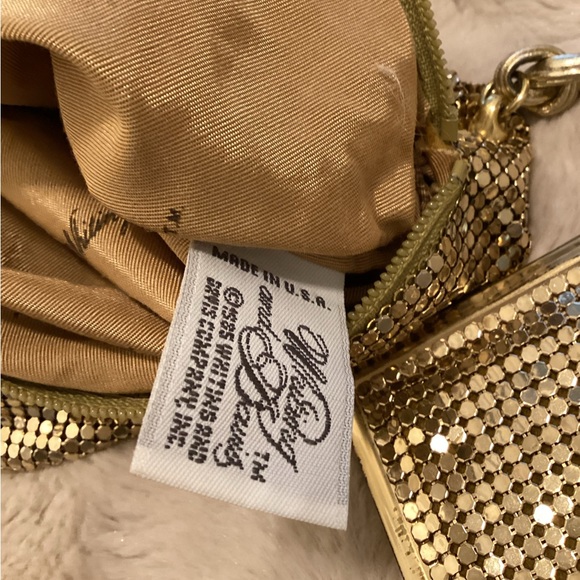Vintage Gold Sequenced Bag W/ Mirror - Picture 8 of 15